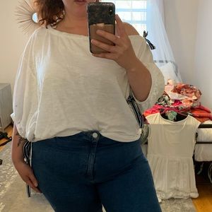 Off the shoulder top